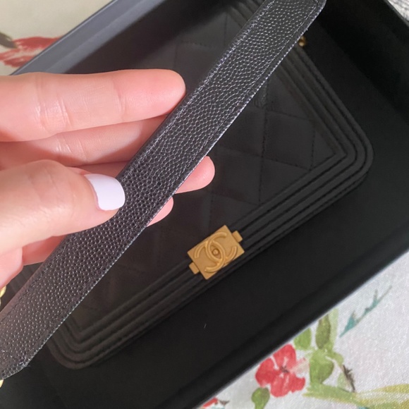 CHANEL Caviar Quilted Boy WOC - Picture 6 of 7